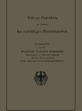 【预订】Tafel Zur Vergleichung Der Angaben D...