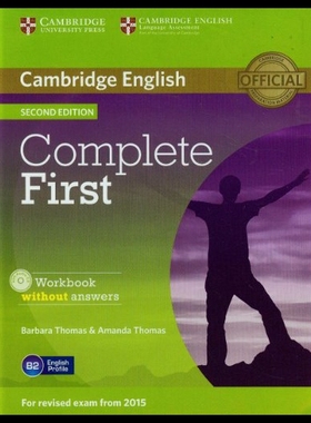 【预售】Complete First Workbook Without Answers with Audi