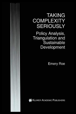 【预售】Taking Complexity Seriously: Policy Analysis, Tri