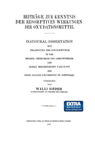 【预订】Beitrage Zur Kenntnis Der Resorptive...