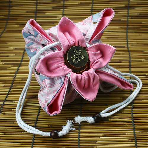 传统手工汤婆子棉布套纯棉印花