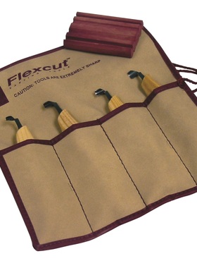 美国 Flexcut  4件套 木工雕刻刀 Scorp 4 特价包邮