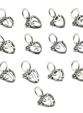 纯银吊坠项链时尚简约