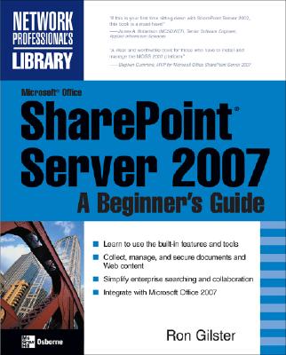 【预售】Microsoft Office SharePoint Server 2007: A Begi