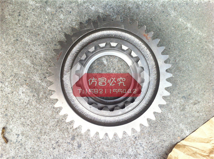 货车分动箱8s125t中八档变速箱总成1707121付箱减速齿重汽配件