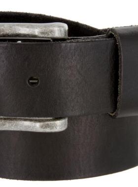 美国直邮durabelt腰带410540男皮带简约纯色黑色38mm宽