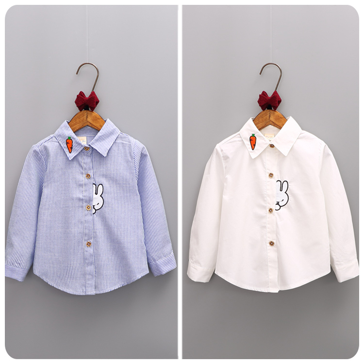 Chemise enfant à manche longue - Ref 2083321 Image 1