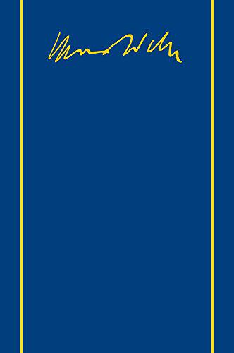 【预售】Max Weber-Gesamtausgabe: Band I/23: Wirtschaft...