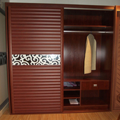 特价 木塑板衣柜门移门订做铝镁合金推拉吊趟门衣柜门量身定做移门