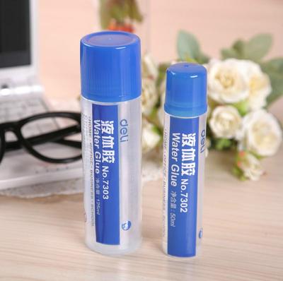 deli粘性强办公用大瓶液体胶水