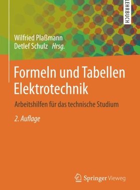 【预订】Formeln Und Tabellen Elektrotechnik:...