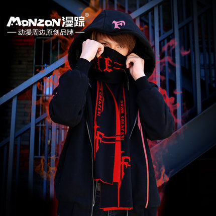 漫踪原创FFF团服异端审判团动漫秋冬保暖围巾周边围脖