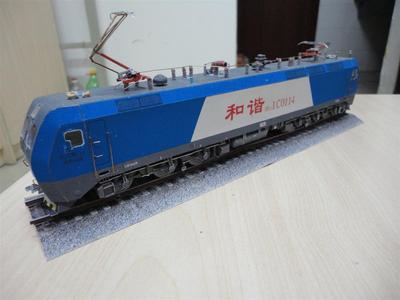 原创HXD1C电气火车头纸模型（非成品少儿不宜）