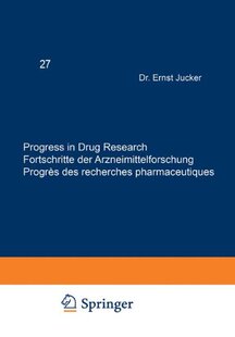 Drug Research Der Progress Fortschritte A... 预售