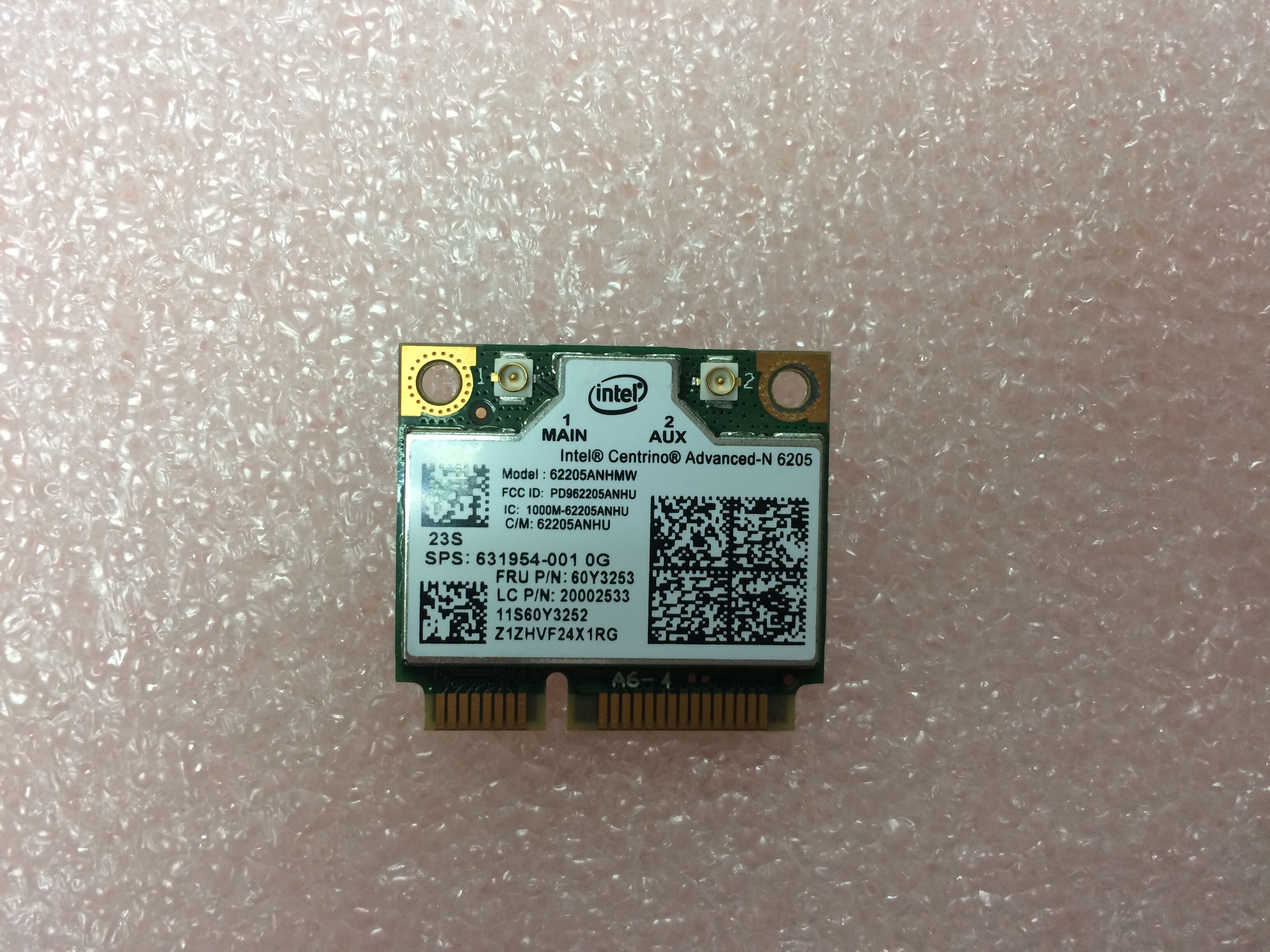 联想 S230u W530 X130e(intel) X131e(intel) 5G无线网卡 6205AGN