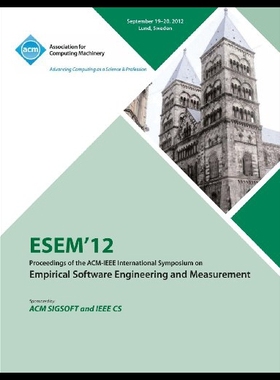 【预售】Esem 12 Proceedings of the ACM - IEEE Internation