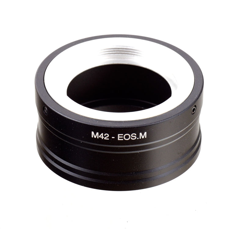 M42-EOSM M42卡口镜头转佳能 EOS M 微单机身转接环