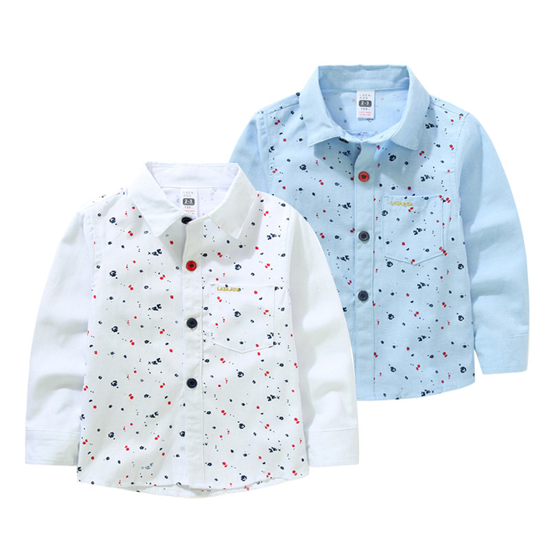 Chemise garcon à manche longue - Ref 2079371 Image 1