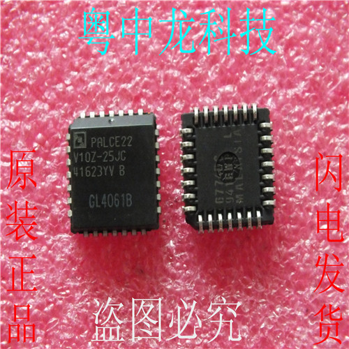 PALCE22V10Z-25JC  PLCC28集成IC电路芯片 原装可直拍