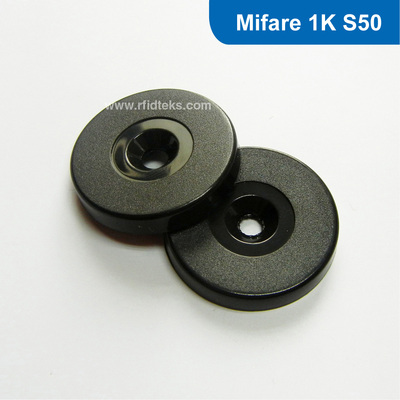 30MM 巡更点 IC地点钮 NFC标签 巡更机地址卡 13.56MHZ S50芯片