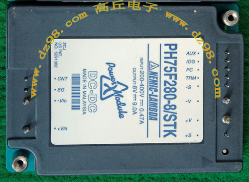 原装拆机 LAMBDA PH75F280-8 200-400V转8V 9A 72W 电源模块