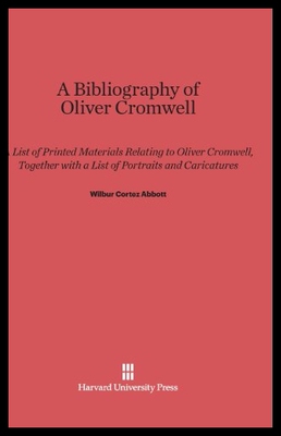 【预售】A Bibliography of Oliver Cromwell