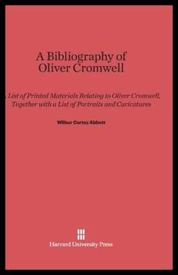 【预售】A Bibliography of Oliver Cromwell