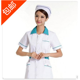 南丁格尔药店工作服护士服短袖夏装女美容医院用前台导医特价包邮