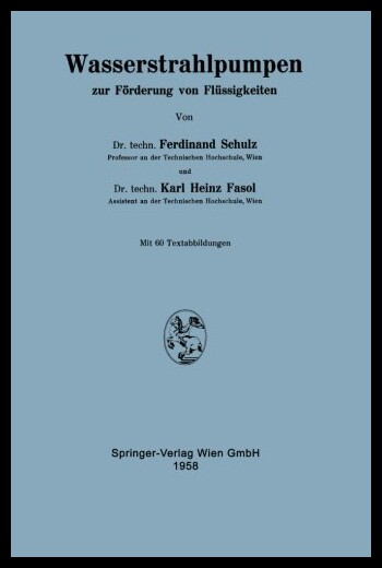 【预售】Wasserstrahlpumpen Zur Forderung Von F