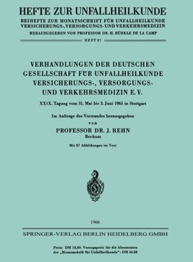 【预订】Verhandlungen Der Deutschen Gesellsc...