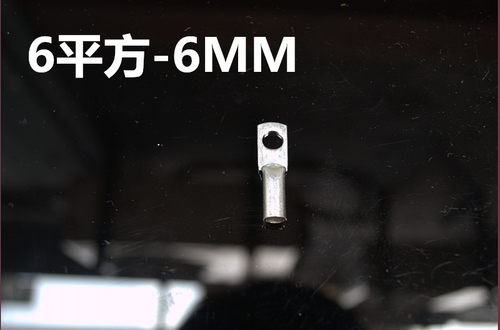 正品凤凰DTG镀锡厚件管式铜接头DTG-4---6MM2 铜鼻子  一只价