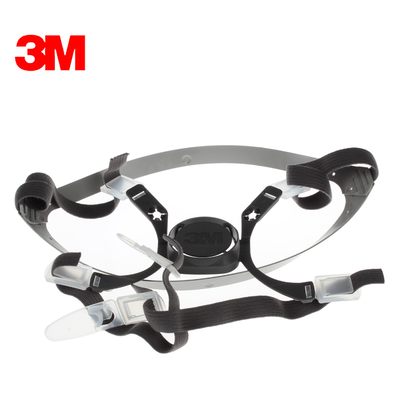 3m 6281头带组合 6100 6200 防毒面具 防尘面具 口罩 配件