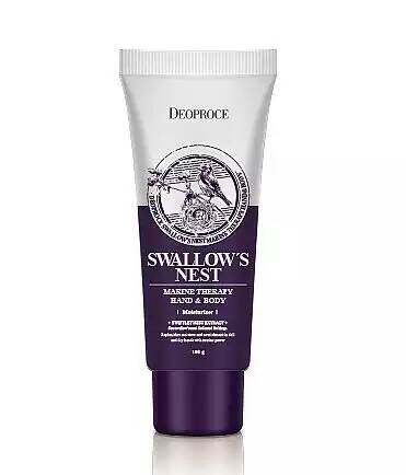 韩国笛丝deoproce 燕窝滋养保湿护手霜100ML 润手霜补水马油