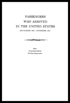 【预售】Passengers Who Arrived in the United States, Sept