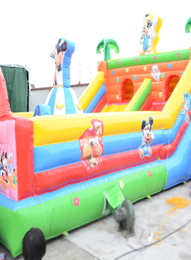 上海儿童生日派对服务 充气城堡跳床租赁 充气淘气堡出租1400/4h