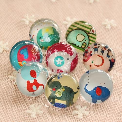 Broche en cristal artificiel - Ref 1181174 Image 1