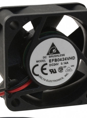 台达 EFB0424VHD 4020 24V 0.14A 4CM 大风量 双滚珠 变频器风扇