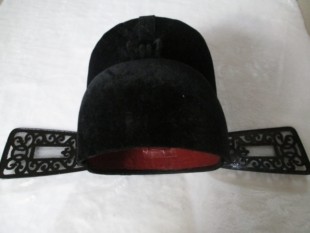 戏曲纱帽帽翅多选/戏剧用品/京剧服装/芝麻官帽/黑色乌纱帽+耍翅