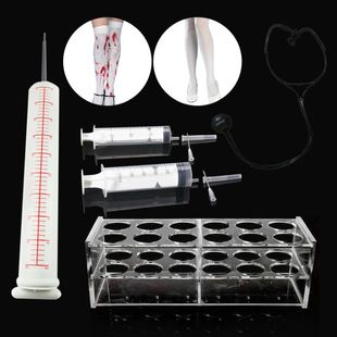 万圣节化妆舞会派对用品动漫鬼节道具 Cosplay医生护士针筒听诊器