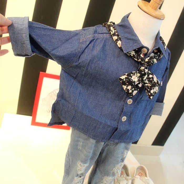 Chemise enfant à manche longue - Ref 2083623 Image 1