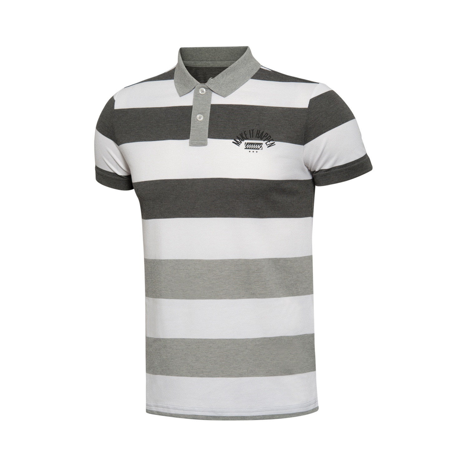 Polo sport homme LINING GPLL005 en CVC - Ref 551531 Image 2