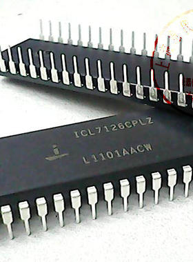 ICL7126CPLZ   INTERSIL〖正品原装〗赛格市场G332室实体店 现货
