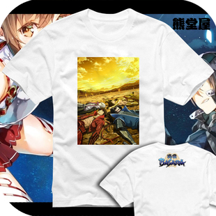 战国BASARA伊达政宗真田幸村前田庆次石田三成全纯棉衣服T恤短袖