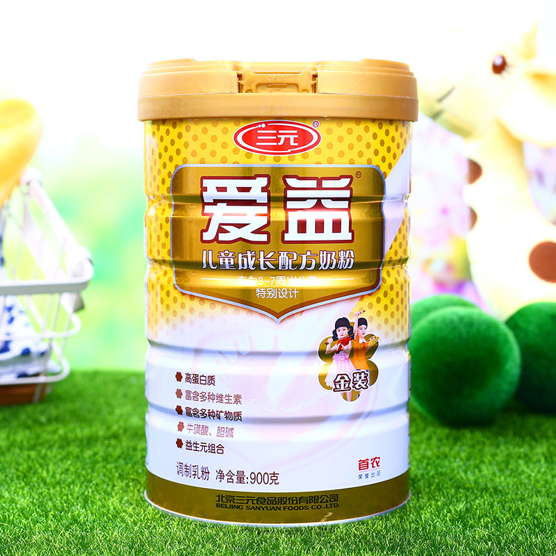 ÈýÔª °®Òæ ¶ùͯ³É³¤Åä·½ÄÌ·Û£¨×¨Îª3-7ÖÜËê¶ùͯÉè¼Æ£©900g