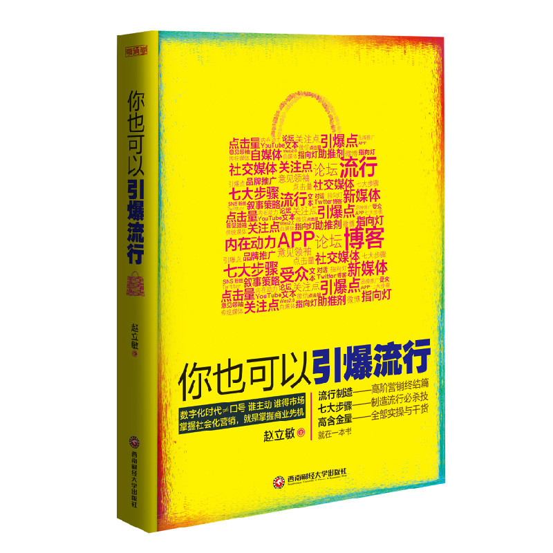 当当网 你也可以引爆流行 赵立敏 西南财经大学出版社 正版书籍