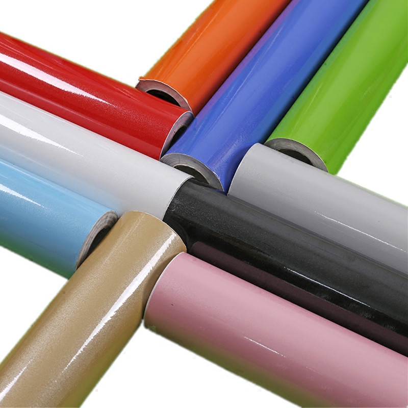 家具翻新墙贴橱柜自粘纸书柜衣柜装饰防水防潮台面窗台pcv壁纸