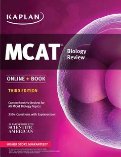 预售 Online MCAT Review Book Biology