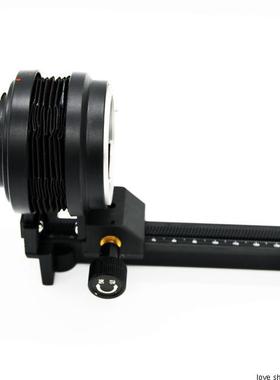 适用于尼康AI口镜头近摄皮腔微距接环圈单轨BELLOWS三脚架导轨