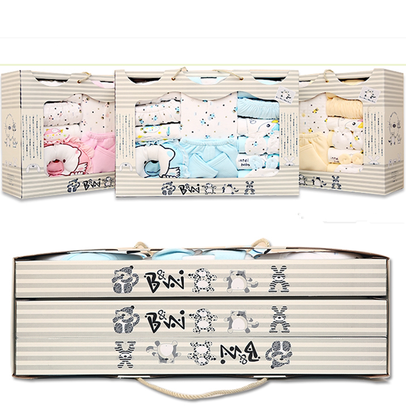 Coffret cadeau pour nouveau-né - Vêtements + Fournitures - Ref 1957206 Image 1