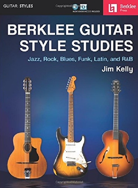 【预订】Berklee Guitar Style Studies: Jazz, ...